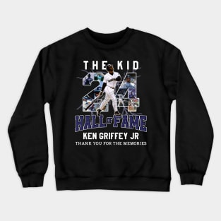 Ken Griffey Jr The Kid Basketball Legend Signature Vintage Retro 80s 90s Bootleg Rap Style Crewneck Sweatshirt